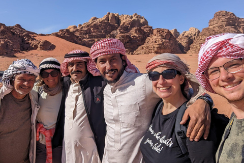 Wadi Rum, Jordanien: 4x4 ökenrundtur med matlagningskurs för beduiner