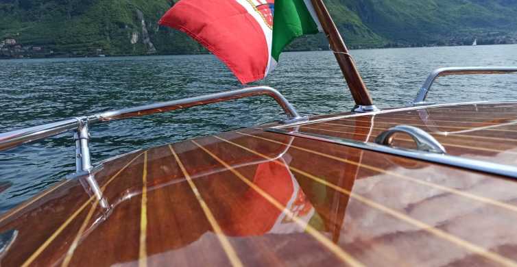 Bellagio/Menaggio: Privétocht op een oude houten boot