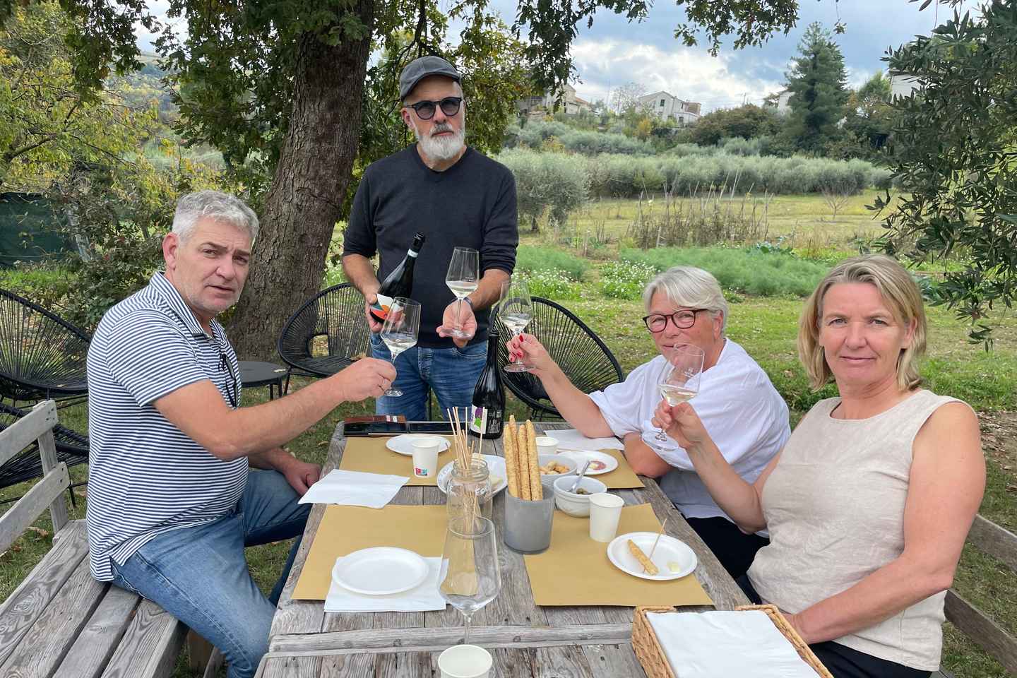 Marche: tour del vino e dell'olio d'oliva con pranzo e servizio navetta