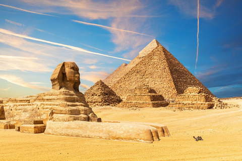 Hurghada: Cairo Pyramids, GEM & Citadel Tour by Flight Hurghada: Cairo Day Trip by Plane with Lunch & Guide