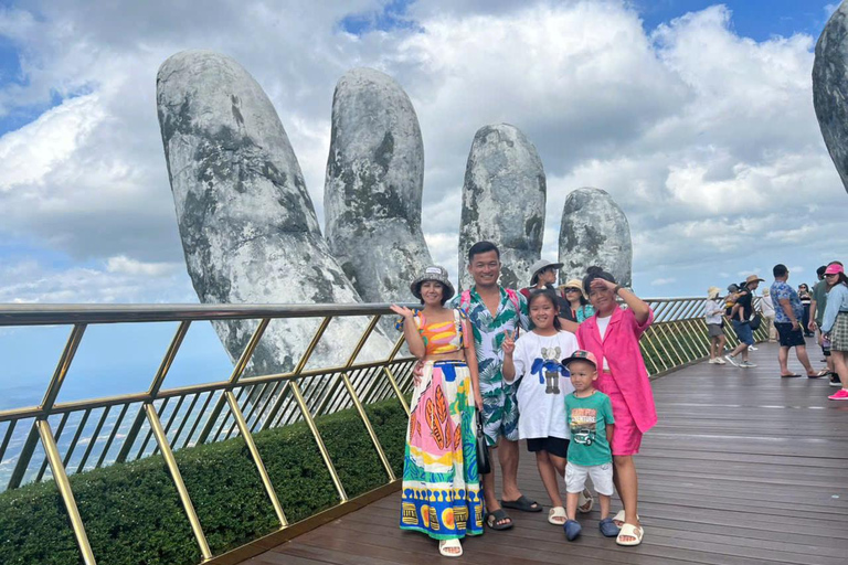 Da Nang: Escursione di un giorno sulle colline di Ba Na e sul Ponte d&#039;OroTour mattutino