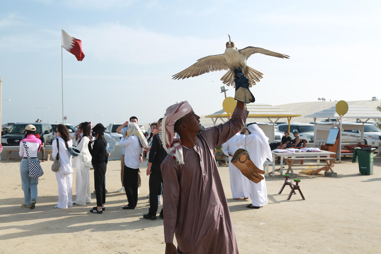 Desert Safari Qatar Camel Sandbording sunrise/sunset tour