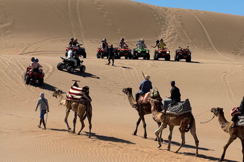 Agadir: Quad Bike and Camel Ride Desert & Beach Tour
