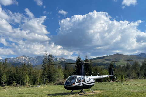 HELIKOPTER SIGHTSEEING ENDAGSTUR ZAKOPANE FRÅN KRAKOW