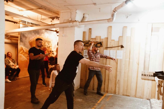 Visit Budapest Axe Throwing Experience in Budapest