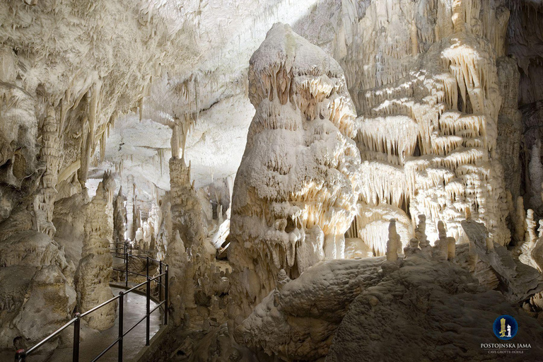 Von Ljubljana aus: Postojna-Höhle & Predjama-Burg & Piran-Tour