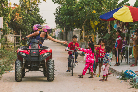 Siem Reap: Sunset Quad Bike Tour with Guide and Water