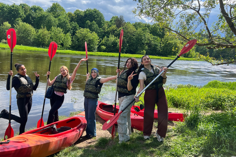 Vilnius: Night Kayak Tour on the Neris River