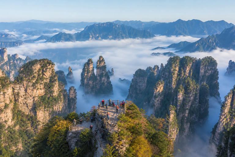 Zhangjiajie: Avatar Mountains E-Ticket & Guide Options 4-Day Park Ticket + 4 Mountain Transport Rides