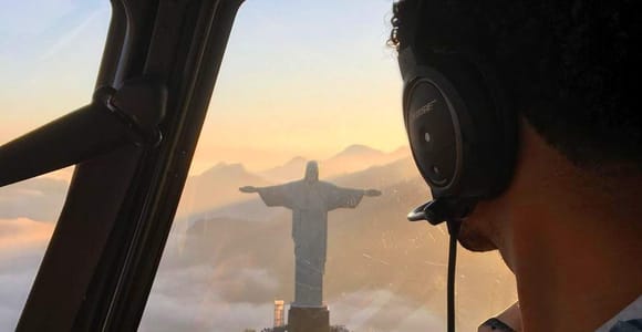 Río: vuelo privado en helicóptero de 30 minutos hasta el Cristo