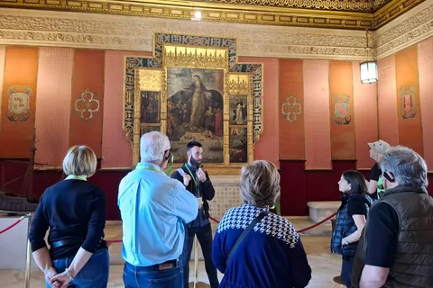 Tour guidato dell'Alcázar Reale di Siviglia in piccoli gruppi