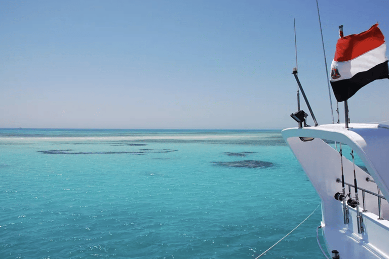 Hurghada or Makadi: Yacht Snorkeling & Orange Bay Island Hurghada: 8- Hour Orange Island with Breakfast & Lunch