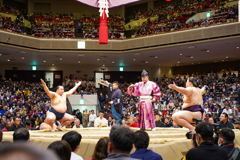 Tóquio: Torneio de luta de sumô em Ryogoku (assento B)