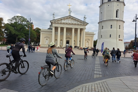 Vilnius: alternatieve stadsfietstocht met gids door Vilnius