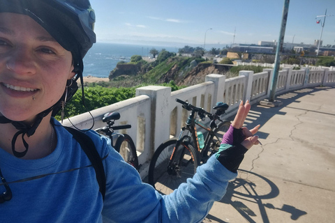 Cykeltur längs kusten i Viña del Mar eller Valparaíso, du väljer!