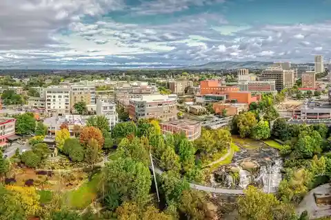 Greenville: Downtown Helicopter Tour