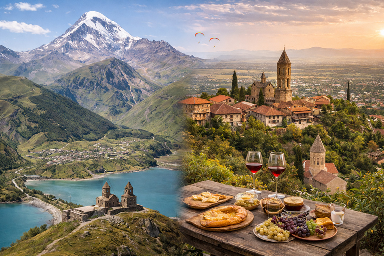 Tbilisi: Kazbegi, Gudauri, and Kakheti 2-Day Tour
