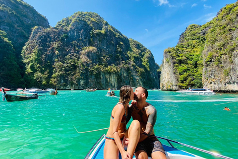 Krabi: Phi Phi-eilanden zonsopgangtour &amp; 4 eilanden per speedboot
