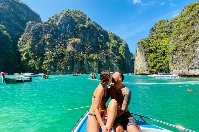 Krabi: Phi Phi-eilanden zonsopgangtour &amp; 4 eilanden per speedboot