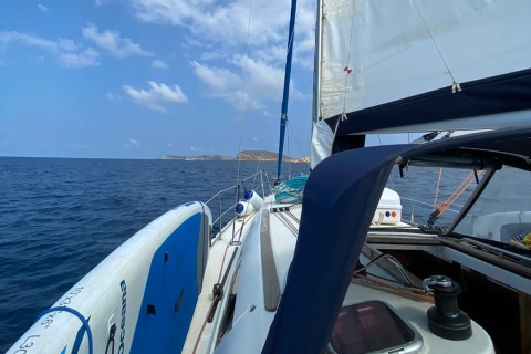 Ibiza: Formentera on a Sailboat. Private or Small Group Private Sailing Tour
