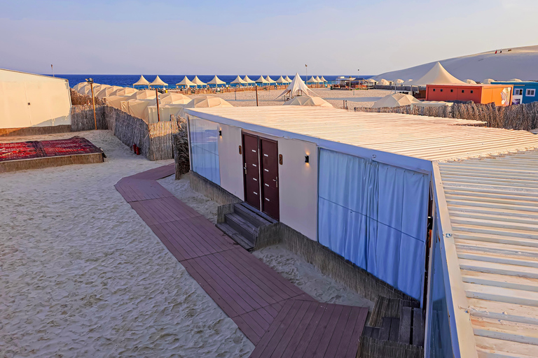 Doha: Wüstensafari, Abendessen vom Buffet &amp; ÜbernachtungsmöglichkeitDoha: Wüstensafari &amp; Abendessen vom Buffet im Camp