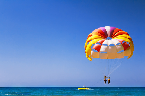 Hurghada: Parasailing-Abenteuer auf dem Roten MeerAbholung von Hurghada Hotels