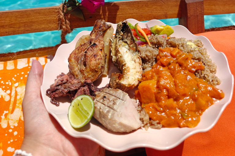 Mnemba Island Dhow Snorkeling, Dolphins, Bbq Lunch, Sailing Sharing Mnemba Island Snorkeling Trip with Bbq Lunch