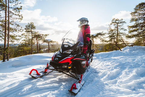 Rovaniemi: Snowmobile Safari & Reindeer Encounter