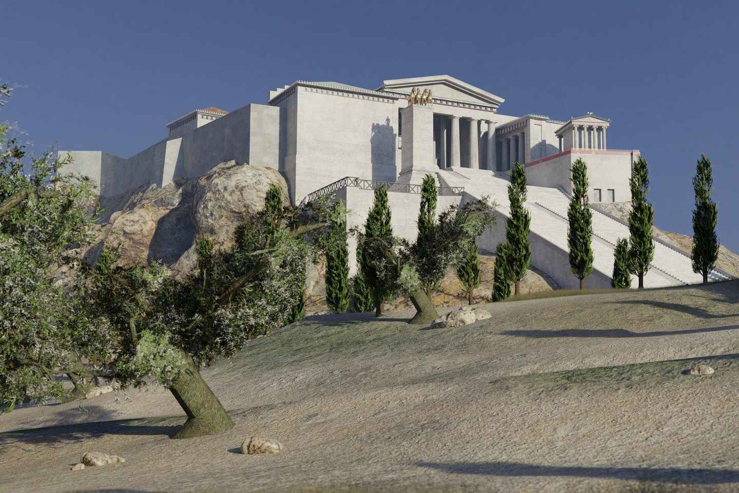 雅典卫城门票 虚拟现实语音导览