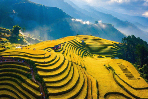 From Hanoi: Visit Sapa 3 Days & See The Terraced Fields Group Tour With A 4-Star Hotel
