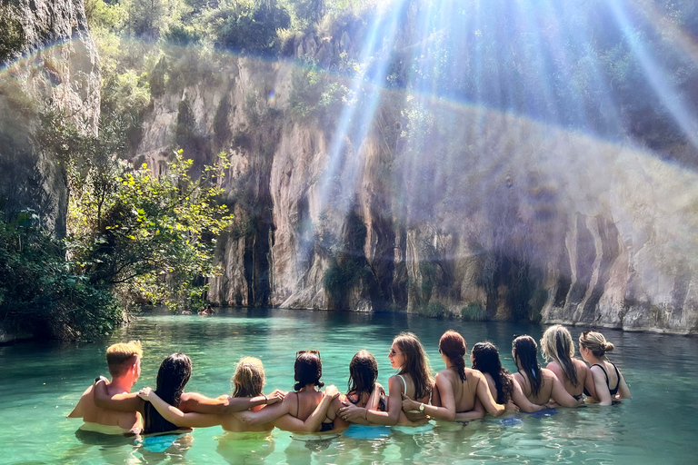 Valencia: watervallen en thermale bronnen Tour met zwemmen