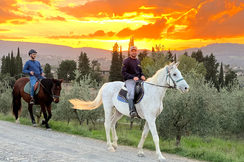 Horseback Riding with Wine Tour from Florence
