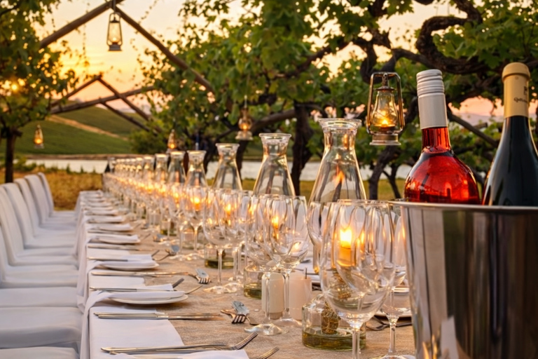 From Florence: Chianti Sunset Dinner & Wine Experience English Guided Tour