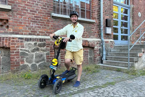 Leipzig: SCUDDY-tour – beleef de stad, parken en meer met een nieuw soort rijplezier!