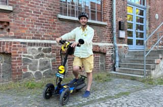 Leipzig: SCUDDY-Tour - Stadt, Parks & mehr mit neuartigem Fahrspaß erleben!