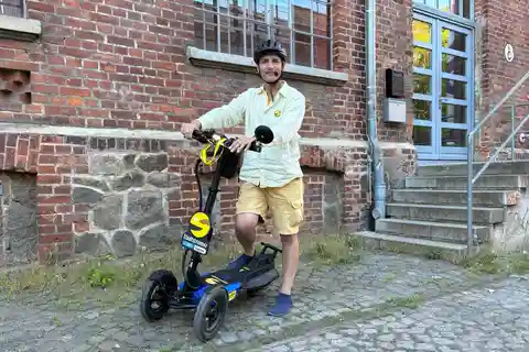 Leipzig: SCUDDY Tour – experience the city, parks, and more with a new kind of driving fun!