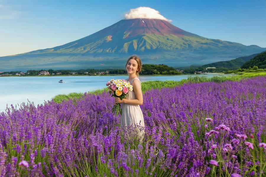Tokio: Berg Fuji & Arakurayama, Oshino Hakkai, Chureito-Pagode. Foto: GetYourGuide Tokio: Berg Fuji & Arakurayama, Oshino Hakkai, Chureito-Pagode. Foto: GetYourGuide