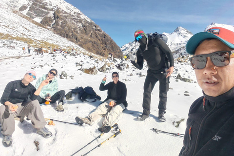 From Cusco: Private 2-Day Humantay Lake and Salkantay Pass