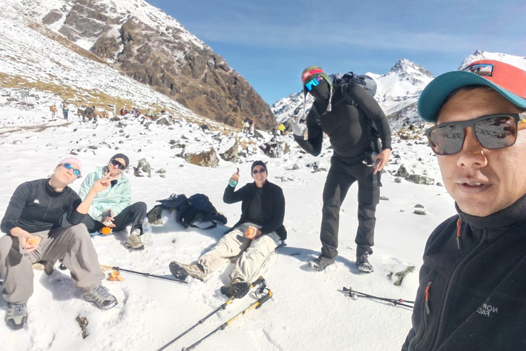 From Cusco: Private 2-Day Humantay Lake and Salkantay Pass