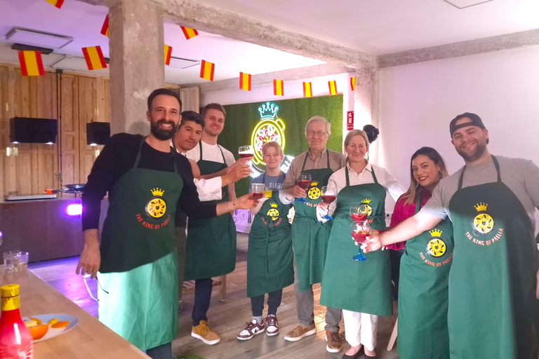 Madrid: Paella und Sangria Workshop mit Tapas Verkostung