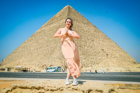Hurghada to Cairo: Pyramids & Museum for First-Time Visitors Option 2 - The Grand Egyptian Museum (GEM) and Giza Pyramids