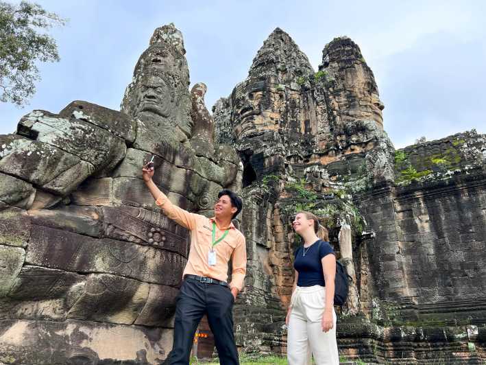 2-дневная поездка с гидом в Ангкор-Ват и гору Кулен с пикником