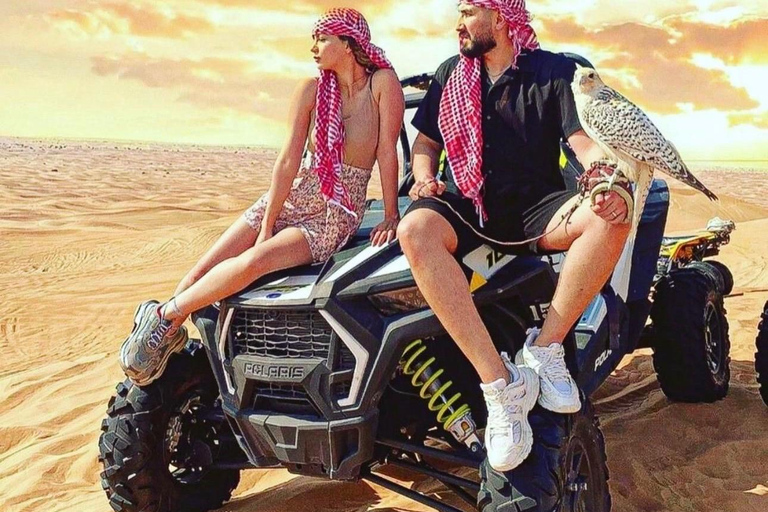 Doha: ATV, Quad/Buggy with Sand boarding and Camel ride Private Desert Safari With Buggy and Camel Ride