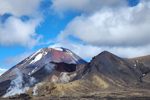 Tongariro Crossing One Way from Ketetahi Secure Park n Ride