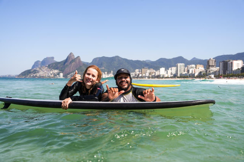 Authentic Surf Lesson Arpoador Beach Rio de Janeiro