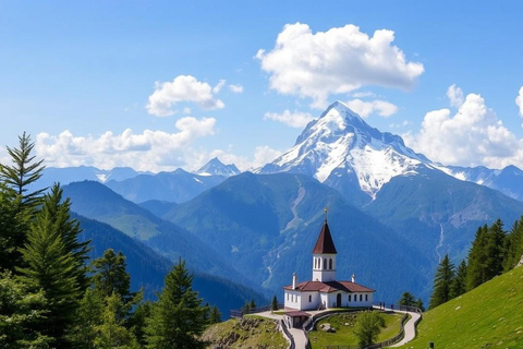 Da Tbilisi: Escursione di un giorno a Kazbegi con la chiesa di Gergeti