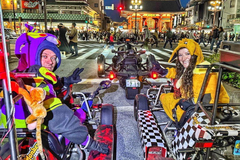 Tokyo: Asakusa och Skytree Go-Kart-tur och fotografering