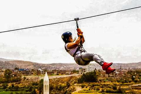 Rafting och ziplining i Arequipa