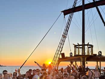 Kos: Magic Sunset Party Cruise Adventure