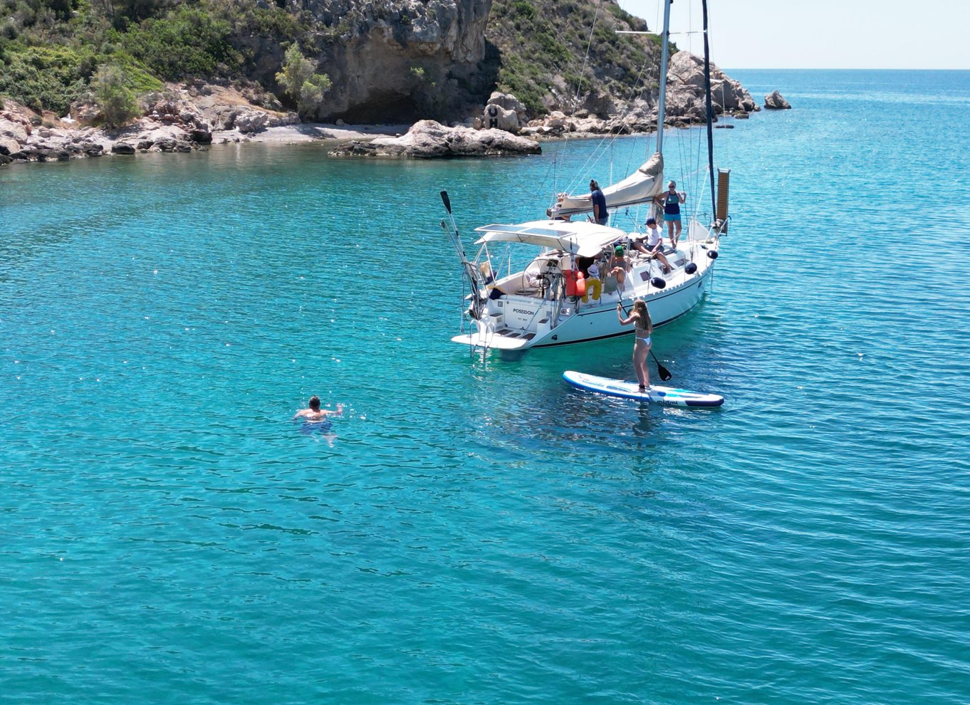Nafplio Sun Sail Cruises | halvprivat halvdag | med måltid